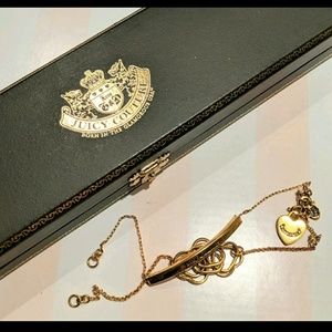 📿 Juicy Couture Gold-Tone Double Bracelet
